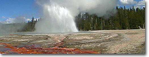 Daisy Geyser -Yellowstone National Park