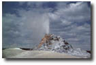 white geyser